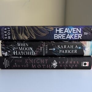 Fantasy Booktok: Heaven Breaker, When The Moon Hatched & The Knight And The Moth